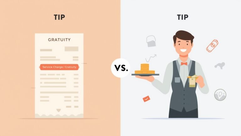 What is Gratuity Vs Tip