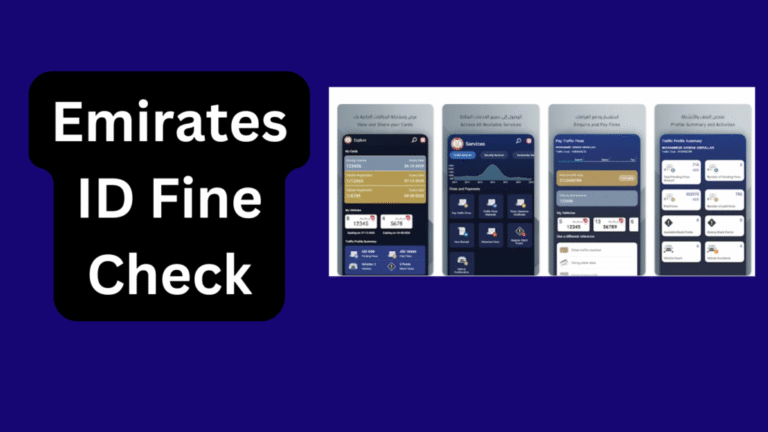 Emirates ID Fine Check
